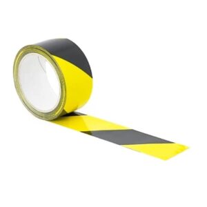 Hazard Warning Adhesive Floor Tape 33 meters For Indoor & Outdoor use.