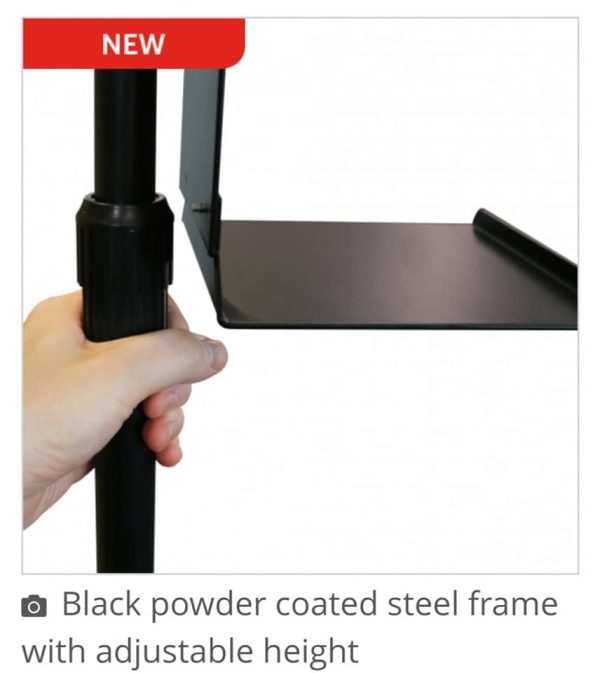 Freestanding Hand sanitizer Dispenser With A4 Poster Holder And No-touch Design. - Image 2