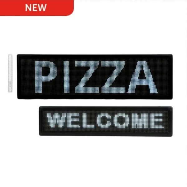 LED Scrolling Sign with white LEDs available in 3 different sizes - Image 3
