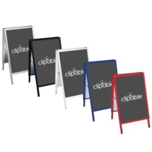 A-Board Snap Frame Mechanism Pavement Signs A1 & A2