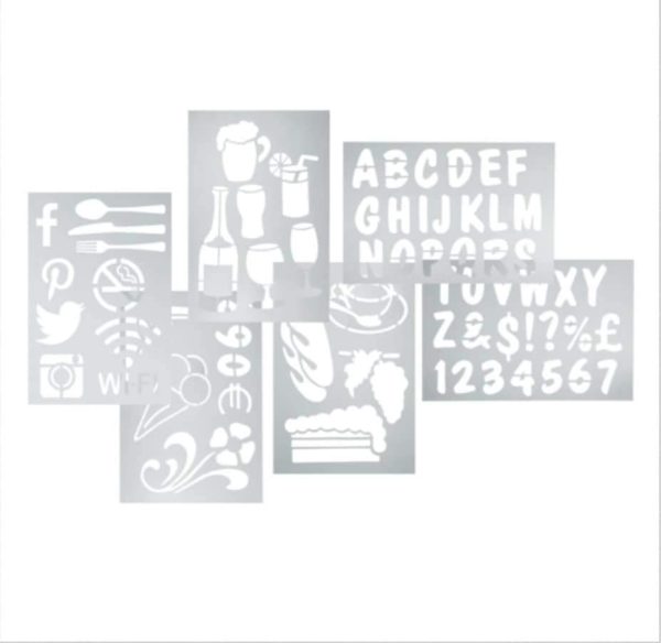 Chalkboard Stencil Set - Image 3