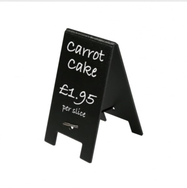 5 Mini Chalk A-Boards For Rustic Countertop Displays - Image 4