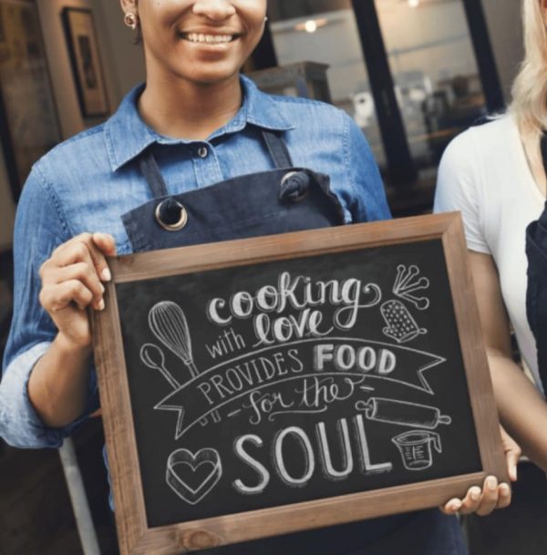 Top Quality Chalkboards With A Dark Wood Frame For Rustic Displays A3, A2 & A1 available