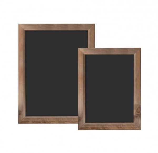 Top Quality Chalkboards With A Dark Wood Frame For Rustic Displays A3, A2 & A1 available - Image 7