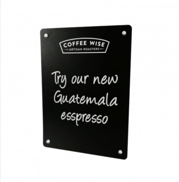 Double Sided Chalkboard Window Display With Suction Cups - Image 5