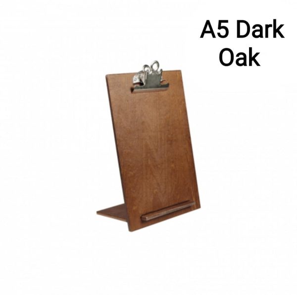 Rustic Wooden Menu Holder available in A3, A4 & A5 sizes - Image 12