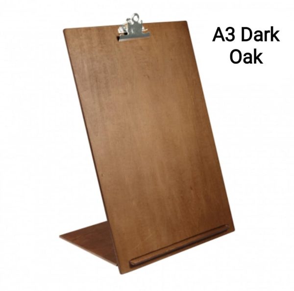 Rustic Wooden Menu Holder available in A3, A4 & A5 sizes - Image 13