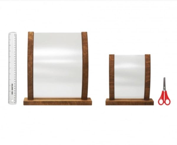 Curved Wooden Menu Sign Holder available in A4 & A5 sizes - Image 11