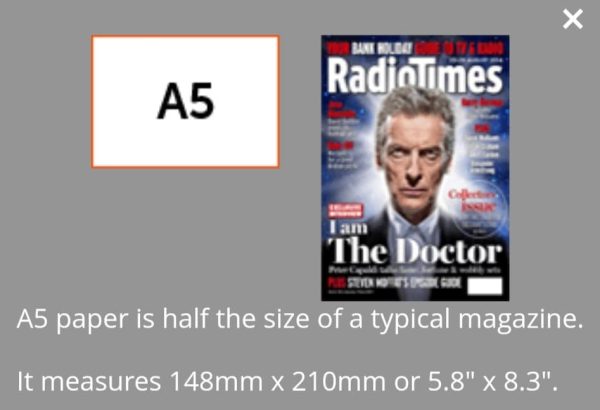 Curved Wooden Menu Sign Holder available in A4 & A5 sizes - Image 14