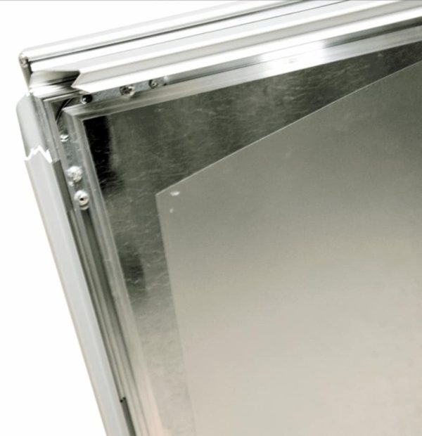 Modern Silver A-Board with a Snap Frame Mechanism available in A1 & A2 sizes - Image 5