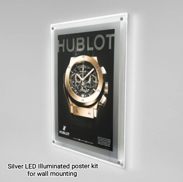 High impact Illuminated LED Poster Kit in 4 sizes A1, A2, A3 & A4 - Image 3