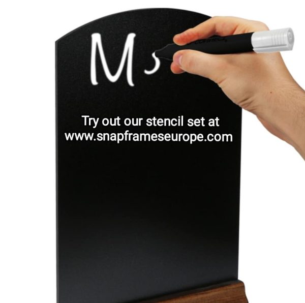 Double sided Tabletop Chalkboards available in A3, A4 & A5 sizes - Image 4