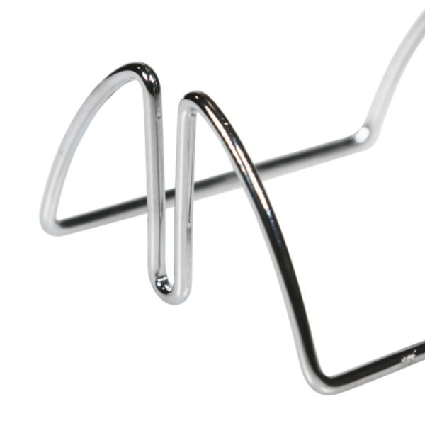 Chrome Wire Base Menu Holder - Image 5