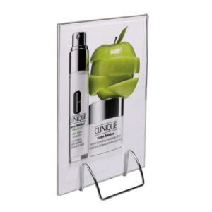Chrome Wire Base Menu Holder