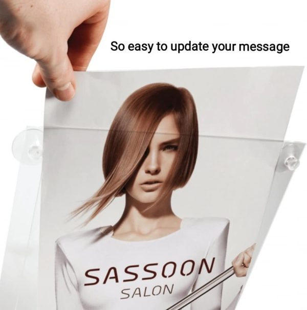 Window Display Holder available in A1, A2, A3 & A4 sizes - Image 4
