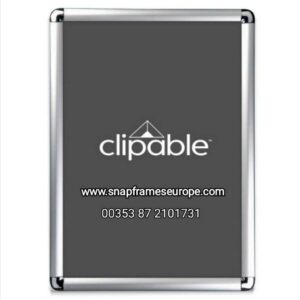 Our Silver Snap Frames with round corners are available in A1, A2, A3 & A4 sizes