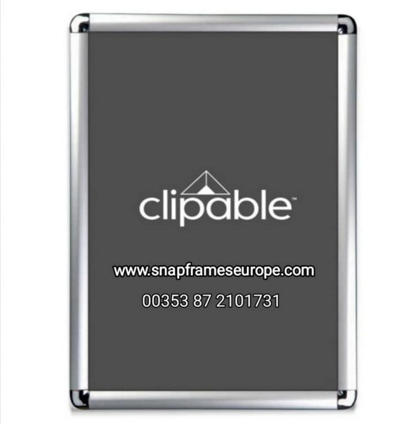Our Silver Snap Frames with round corners are available in A1, A2, A3 & A4 sizes