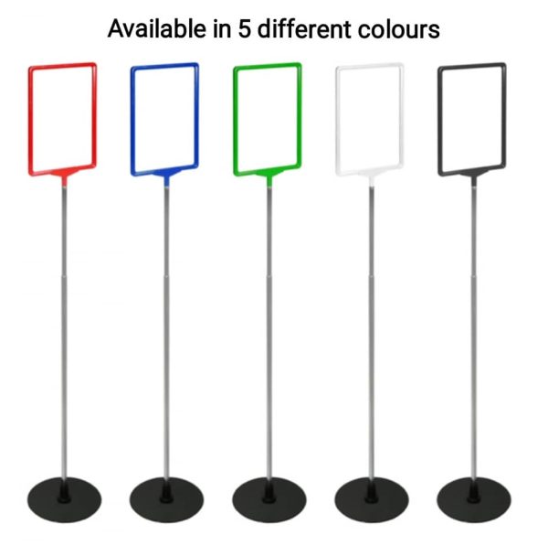 Our Large Showcard Stand 1.7 meters high is available in A3 & A4 sizes, for indoor & outdoor use - Image 3
