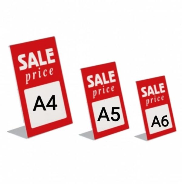Sale Sign Inserts For Advertising Promotions