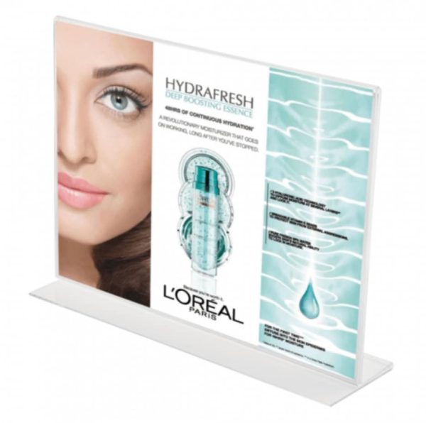 Acrylic poster holder available in 5 different sizes, landscape & portrait - Image 2