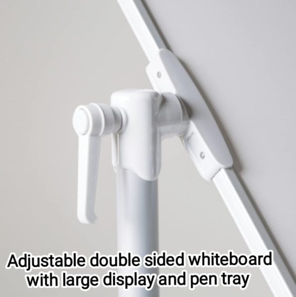 Double Sided Whiteboard 1200mm wide x 900mm high - Image 2