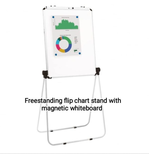 Free Standing Flip Chart Stand 650mm wide x 860mm high - Image 3