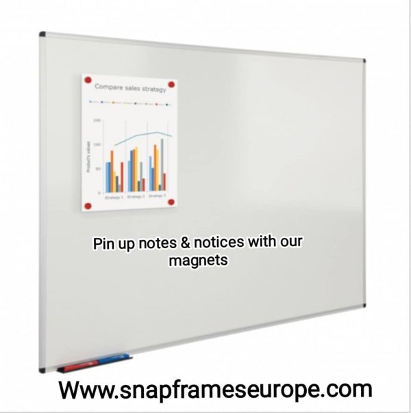 New Wall Mounted Magnetic Whiteboards available in 3 different sizes