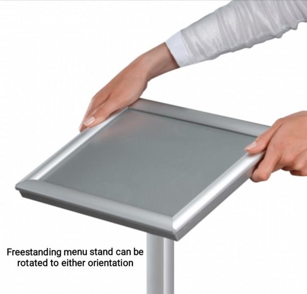 Freestanding adjustable or fixed snap frame in portrait or landscape orientation - Image 2