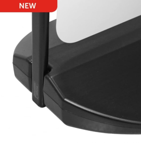 Black Waterbase Swing Board Sign 688mm wide x 1119mm high - Image 2