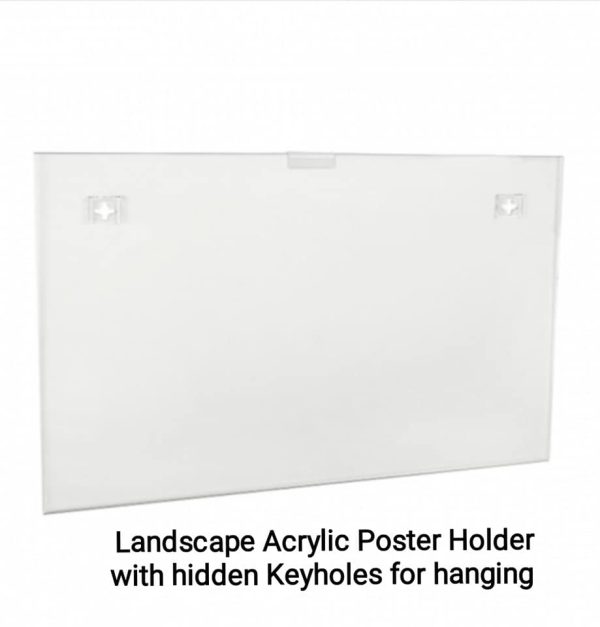 Wall Mounted seemless frame with hidden keyholes, available in 3 sizes. - Image 3