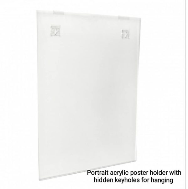 Wall Mounted seemless frame with hidden keyholes, available in 3 sizes. - Image 9