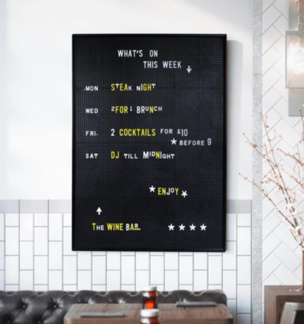 Peg Board & letters, available in 5 different sizes - Image 7