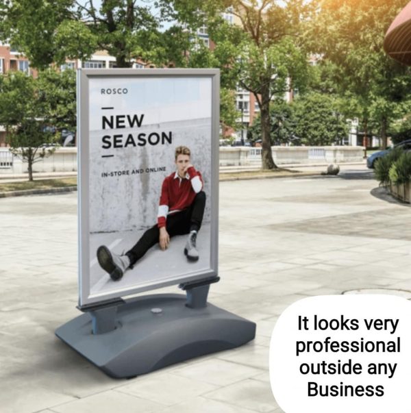 A1 Weatherproof Waterbase Pavement Sign - Image 8