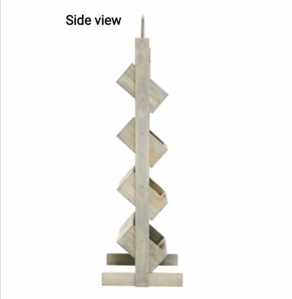 Solid wood free standing Crate Display Stand - Image 4