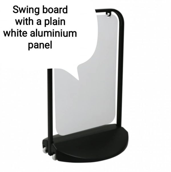 Black Waterbase Swing Board Sign 688mm wide x 1119mm high - Image 11