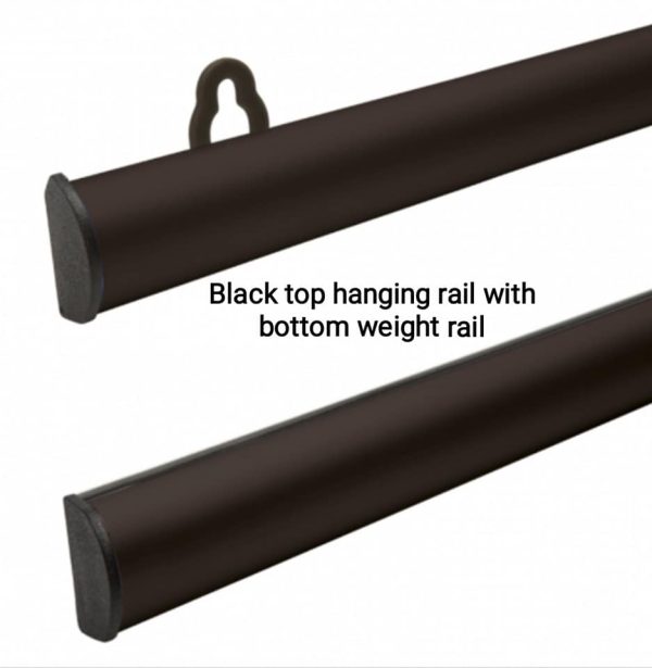 Ceiling hanging Aluminium or Black Poster Hangers in 4 different sizes - Image 3