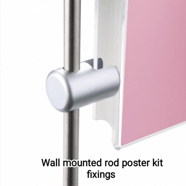 Our Wall Mounted Rod Poster Kit is available in 4 different sizes - Image 5