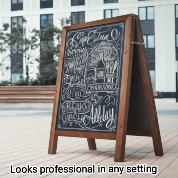 Economy A-Board Chalkboard