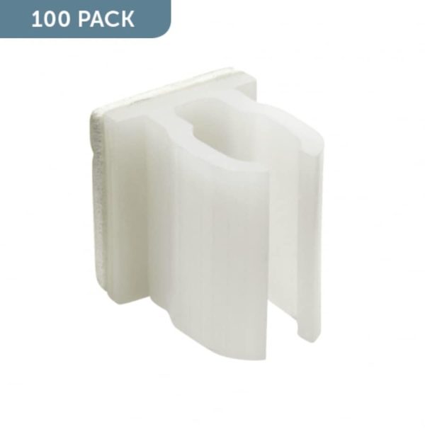 Adhesive Pen Holder Clip for standard biro style pens in packs of 100. - Image 2