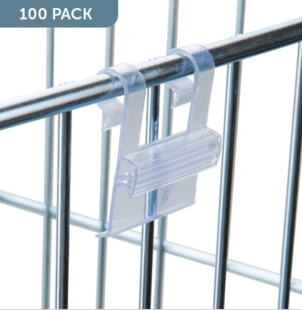 Wire Basket Sign Holders for use with Dump Bins - Image 2