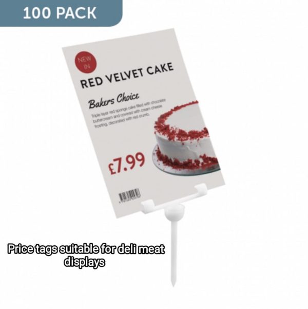 100 Deli ticket holder spike for prices & Promotions - Image 3