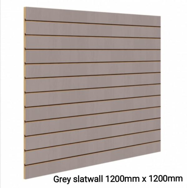 High quality, furniture grade slatwall panels for a customisable visual display in 5 different colours and 2 different sizes - Image 5