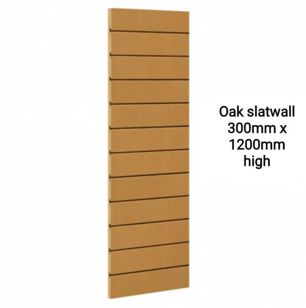 High quality, furniture grade slatwall panels for a customisable visual display in 5 different colours and 2 different sizes - Image 2