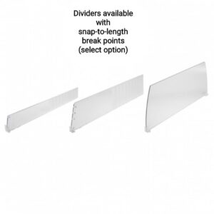 Shelf Pusher System Dividers to complete your pusher system