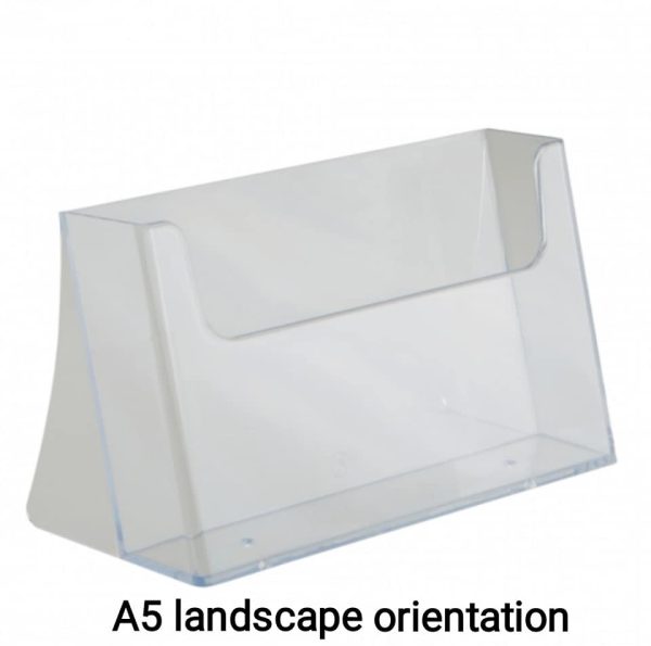 Counterstanding leaflet holder in A4, 1/3 A4 (third A4), A5 and A6 sizes - Image 9