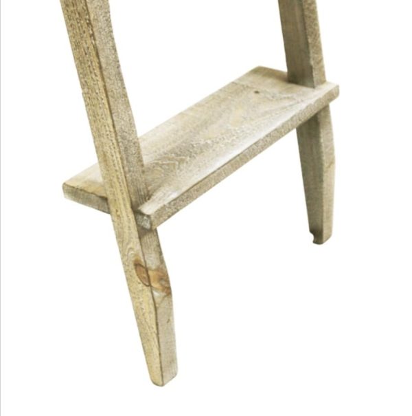 Wooden Display Ladder with a rustic, shabby chic styling - Image 8