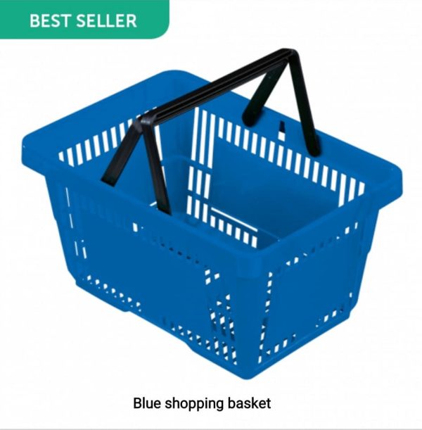 22ltr shopping basket in four different colours - Image 4