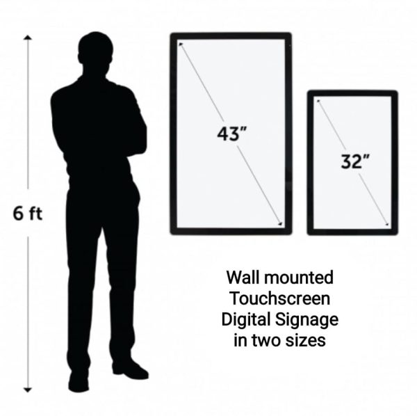 Wall mounted touchscreen digital signage for interactive digital advertising - Image 10