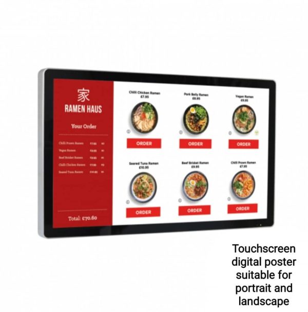 Wall mounted touchscreen digital signage for interactive digital advertising - Image 7