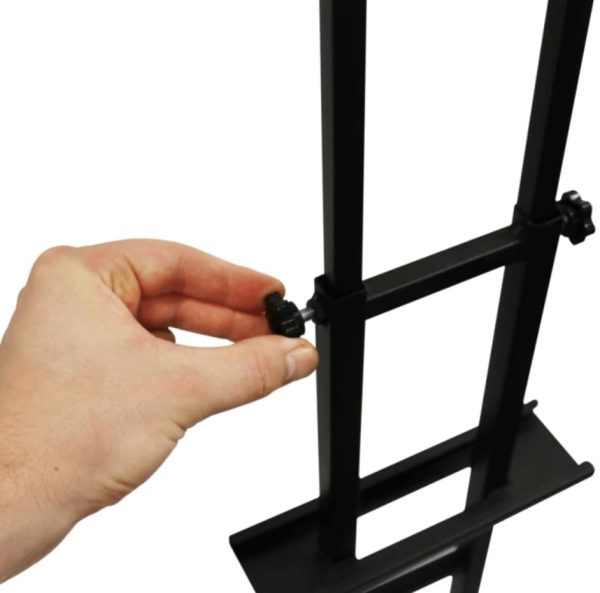Metal poster display stand supplied with optional printed Foamex board - Image 5